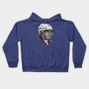 Patrick Kane Chicago Face Sketch Kids Hoodie